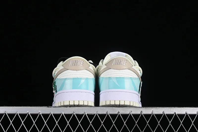 All categories Nk SB Dunk series Nk SB Dunk Low low-top sneakers Nk Dunk Low Retro Panda Prank Tiffany Green Four-leaf clover SB strap low-top casual sneakers DJ6188-100